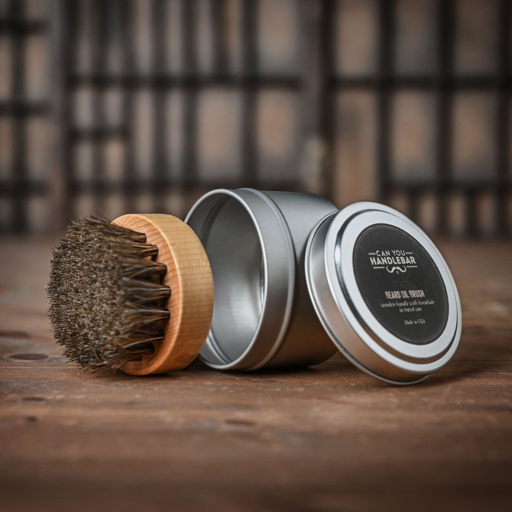Can You handlebar Beard Brush